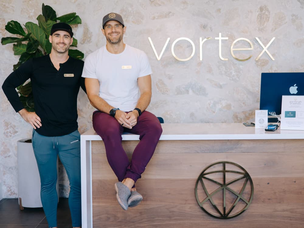 Daniel and Steve at Vortex