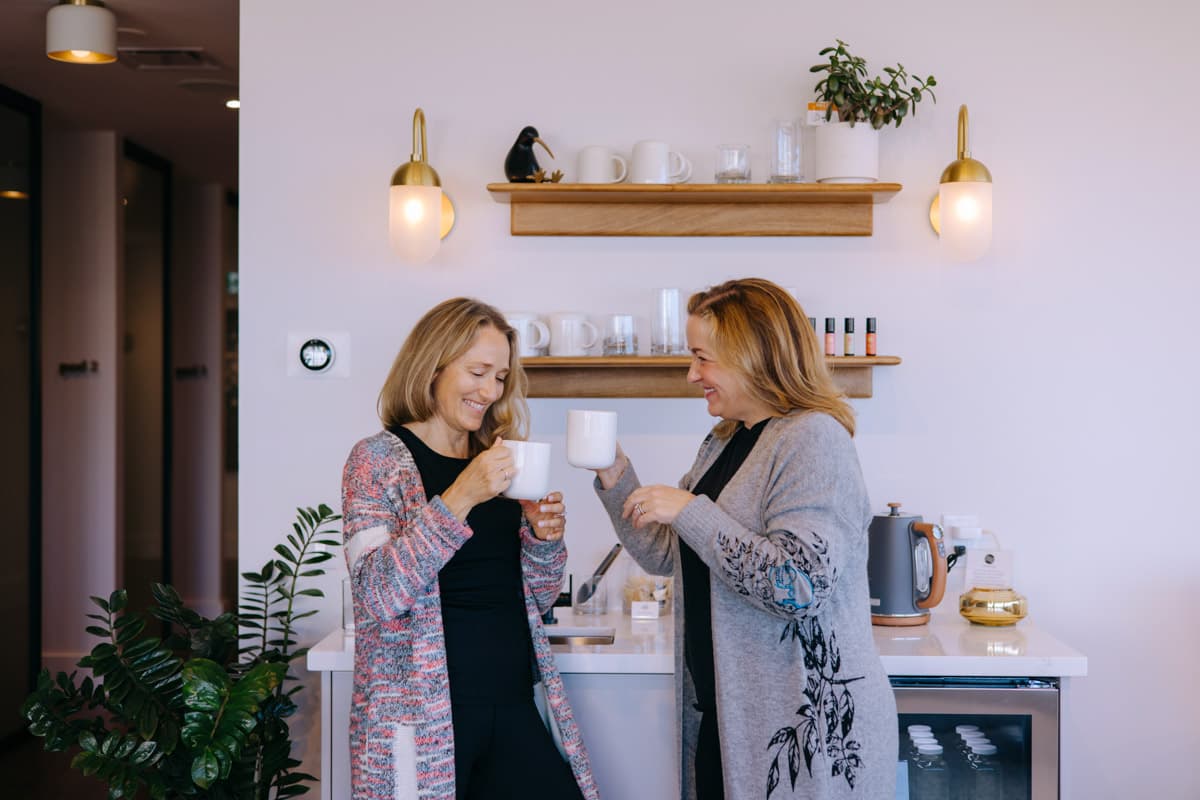 The wellness bar at Vortex