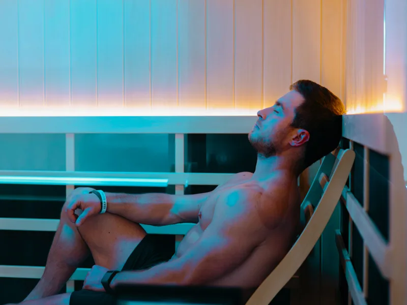 Infrared - your own private sauna.