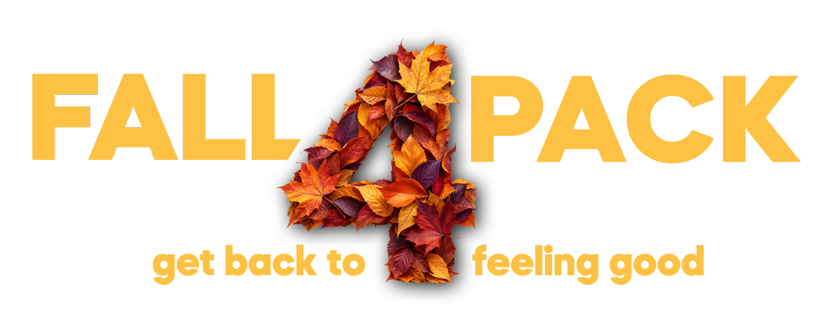 Fall 4-Pack — get back to feeling good